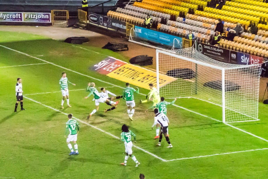 Port Vale 3-0 Yeovil: Sub Cristian Montano slots the ball home with his second touch