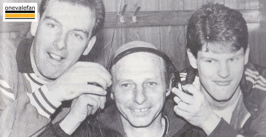 Photo Essay: listening to the FA Cup draw in 1988