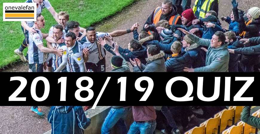 OVF Quiz: the 2018-19 season