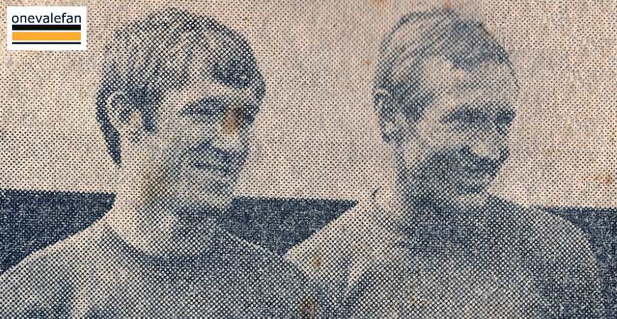 Photo Essay: new signings Roy Chapman and Mick Morris in 1967
