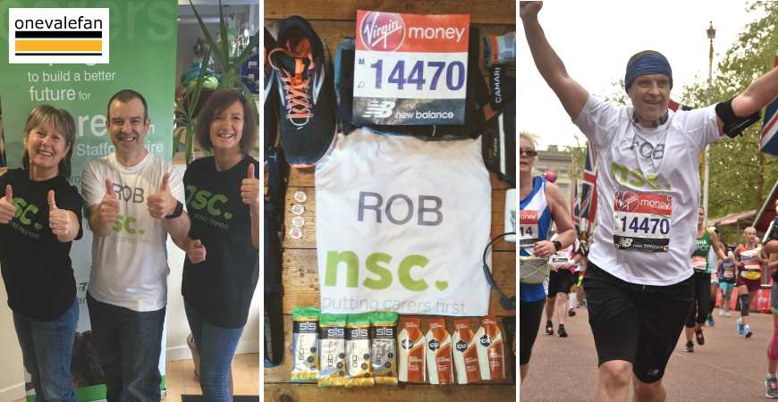 Marathon effort: OVF founder raises over £1,000 for North Staffs Carers