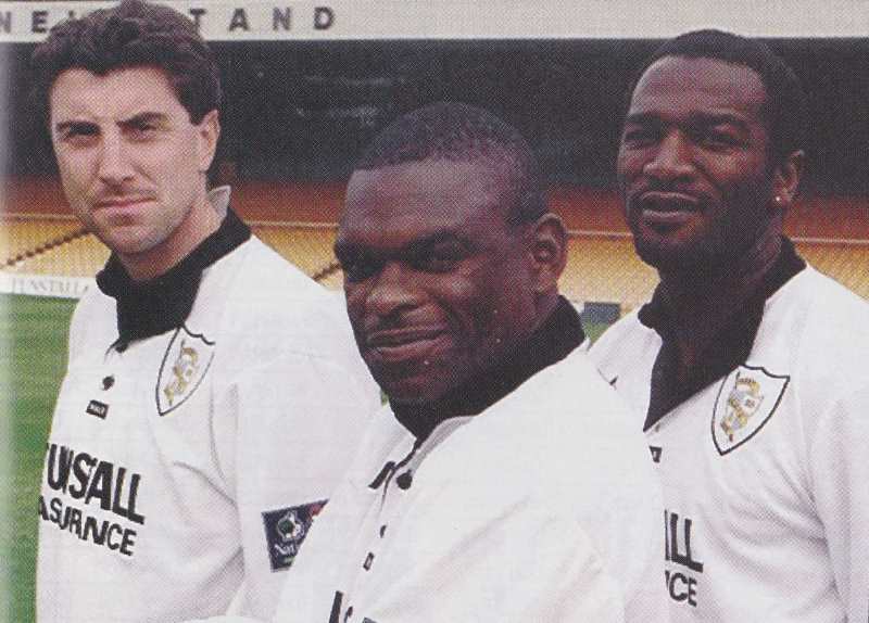 From left: Paul Beesley, Andy Clarke and Stephane Pounewatchy