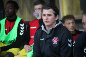 Fleetwood manager Joey Barton