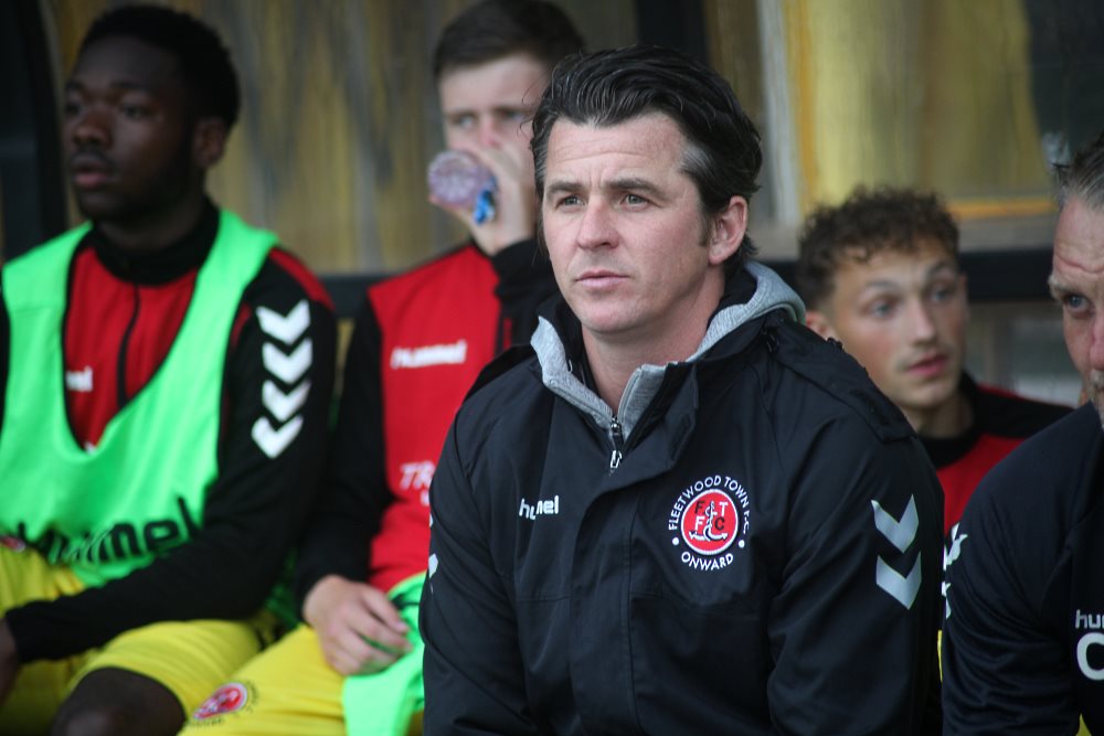 Fleetwood manager Joey Barton - AS Photos