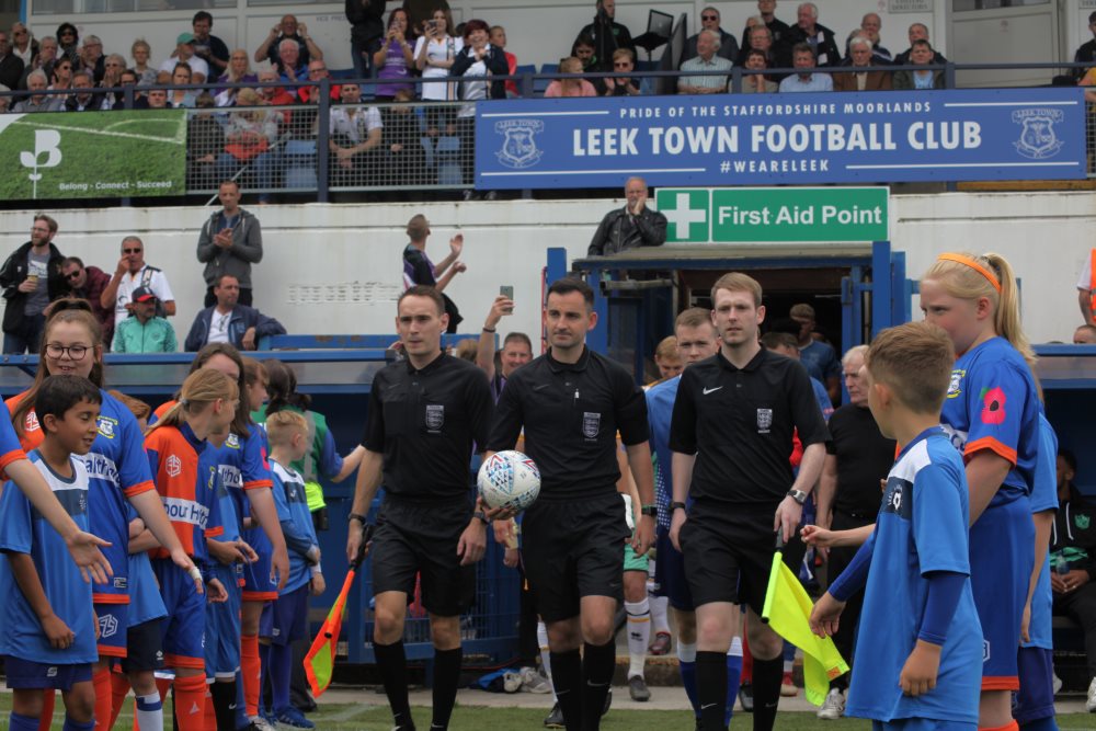 The teams emerge