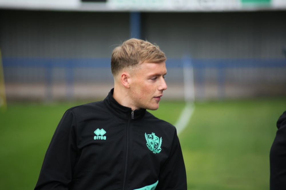 Midfielder Tom Conlon - AS Photos