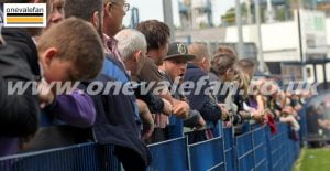 Leek Town - Port Vale fans