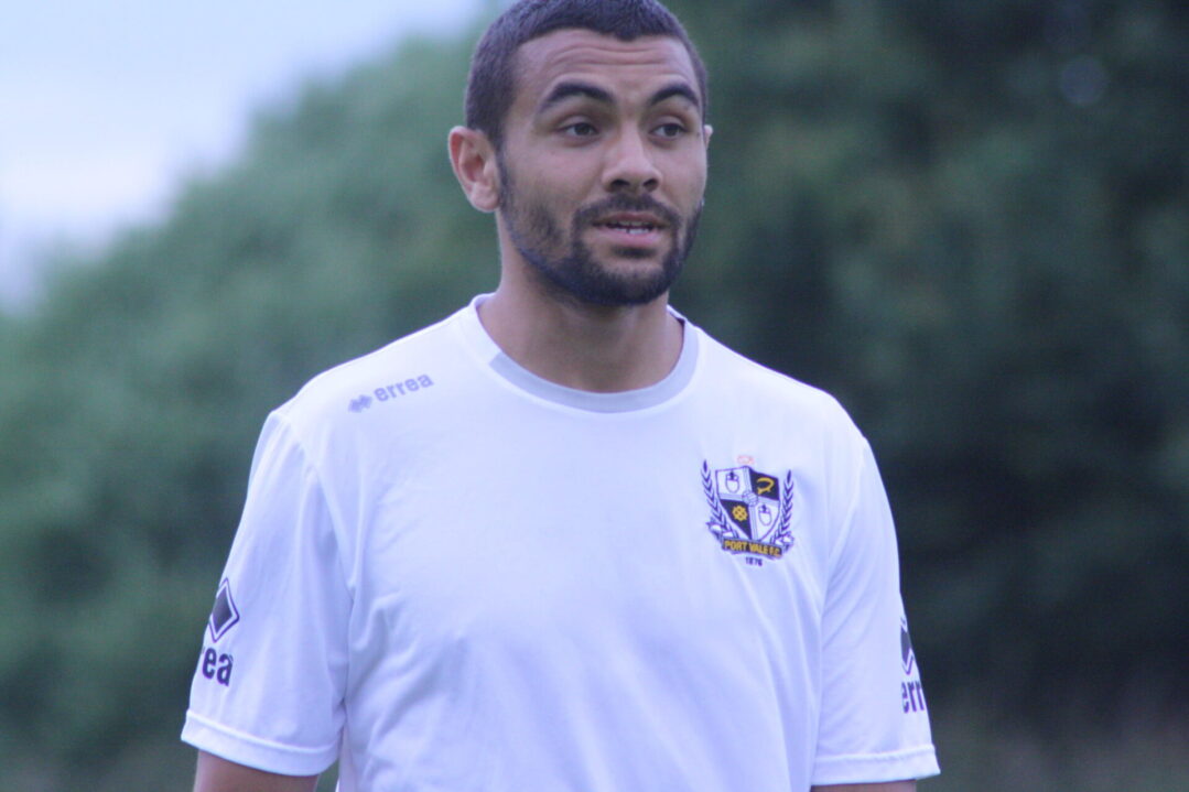 Port Vale winger Colin Daniel - AS Photos