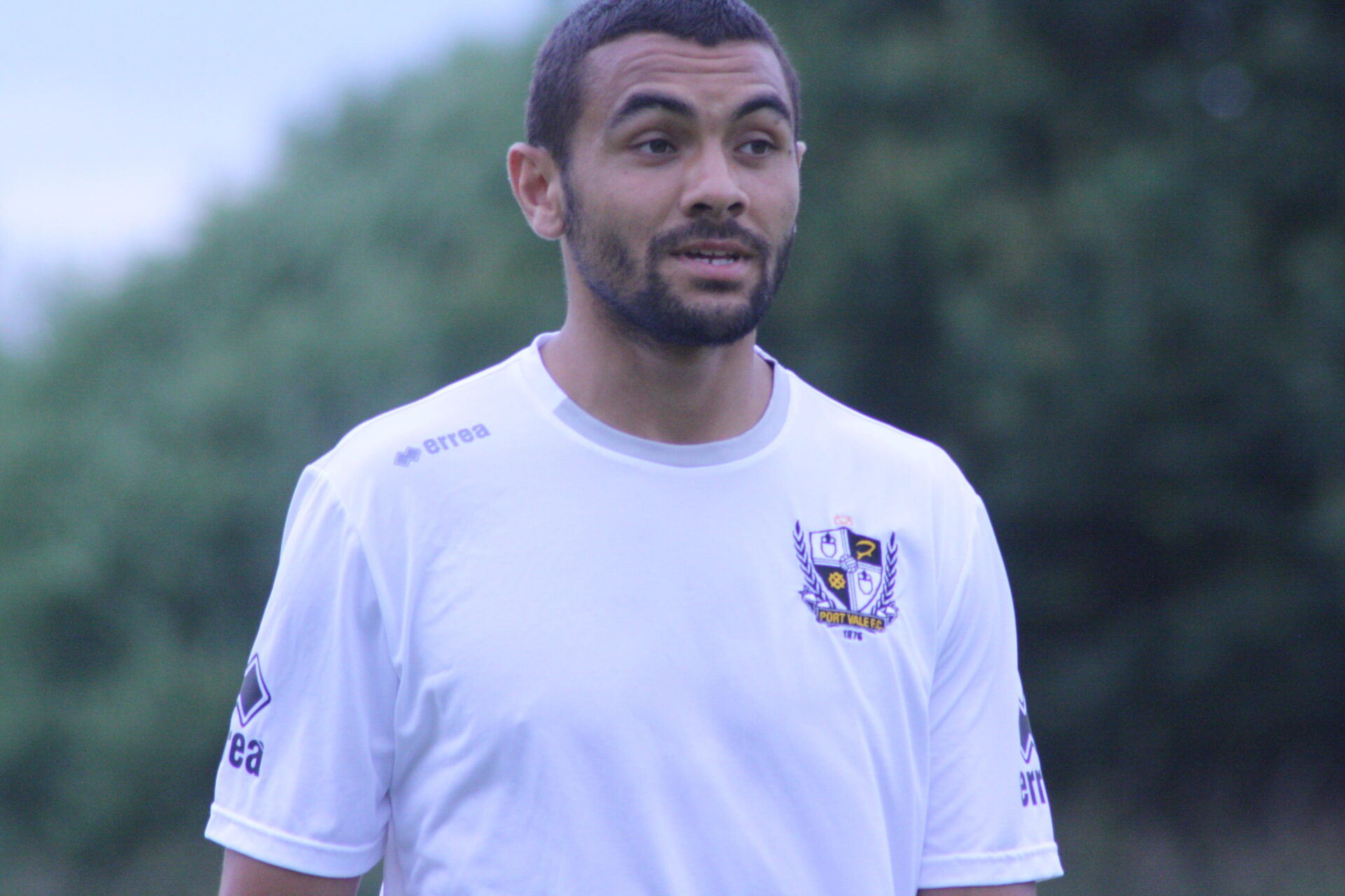 Port Vale winger Colin Daniel - AS Photos