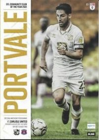 Port Vale programme 2021-22 season