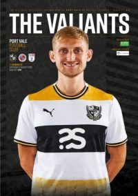 Port Vale matchday programme 2023-24 season