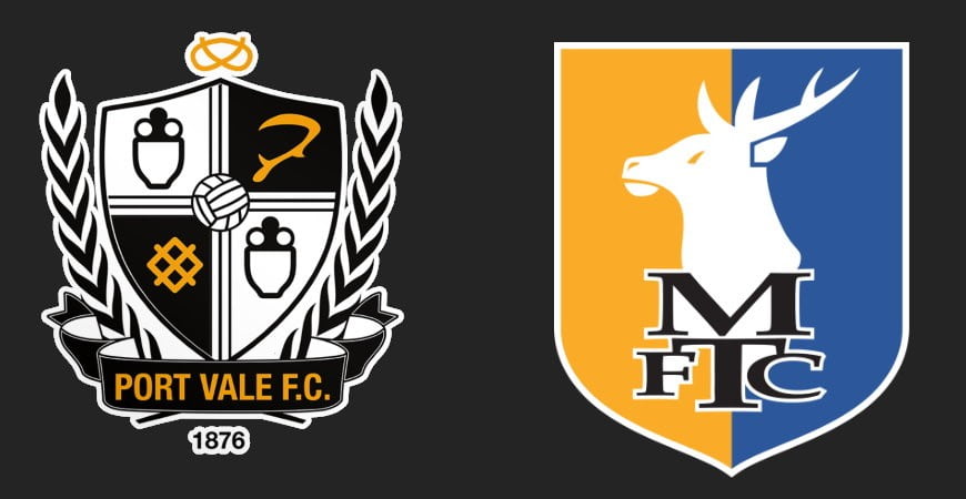 Match Preview: Mansfield Town v Port Vale, Boxing Day 2019