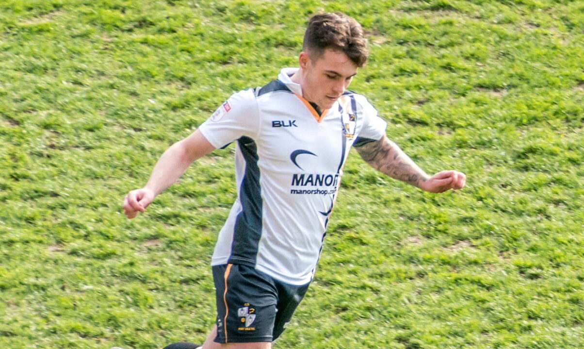 Port Vale defender Mitch Clark