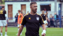 Port Vale striker Tom Pope