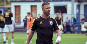Port Vale striker Tom Pope