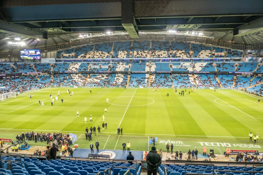 Manchester City v Port Vale FA Cup game, January 2020