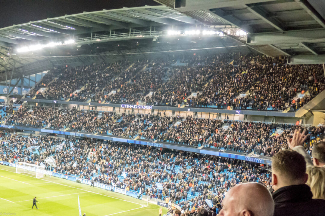 Manchester City v Port Vale FA Cup game, January 2020