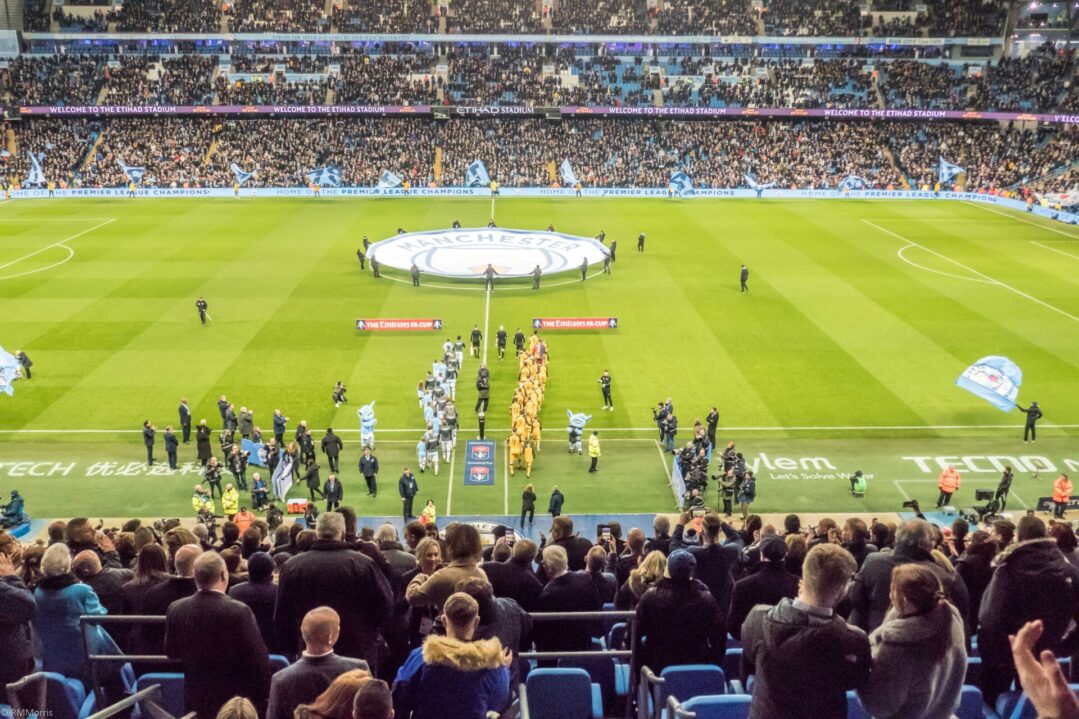 Manchester City v Port Vale FA Cup game, January 2020
