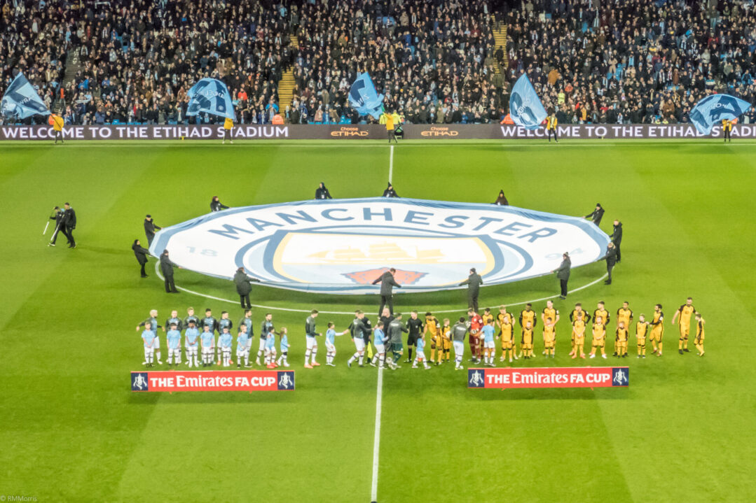 Manchester City v Port Vale FA Cup game, January 2020