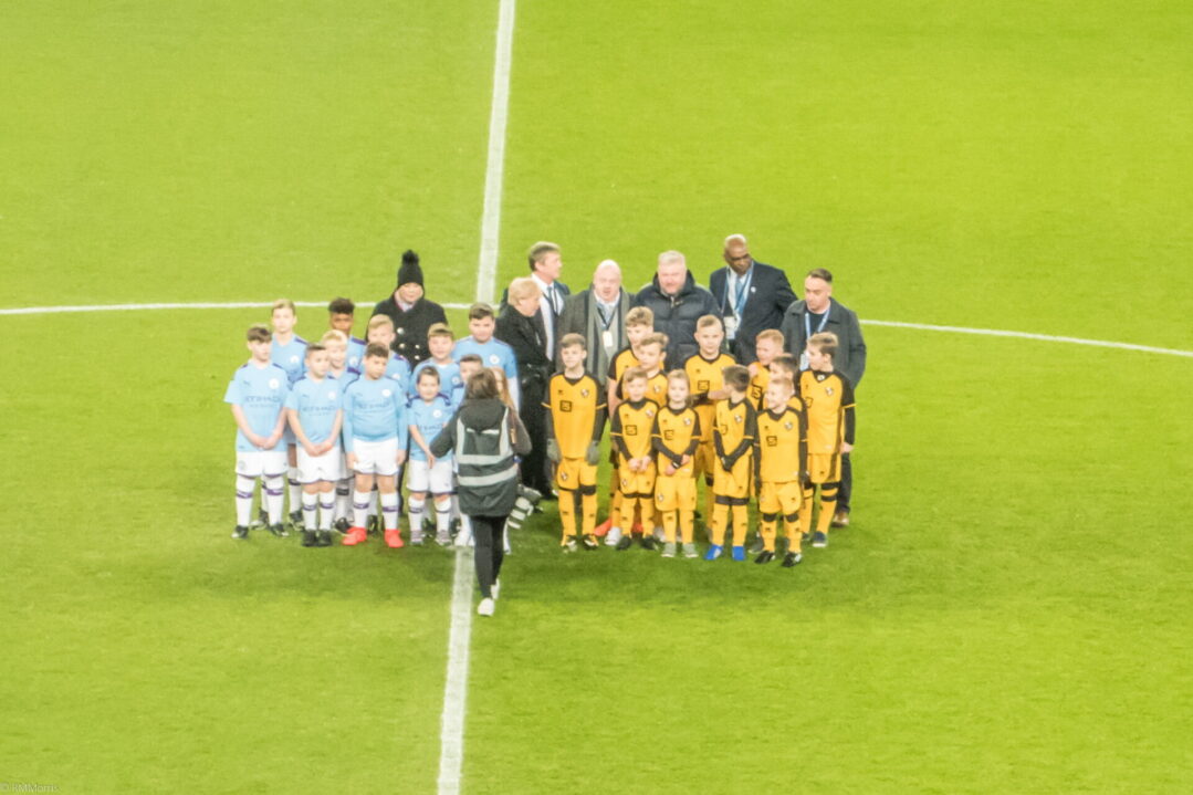 Manchester City v Port Vale FA Cup game, January 2020