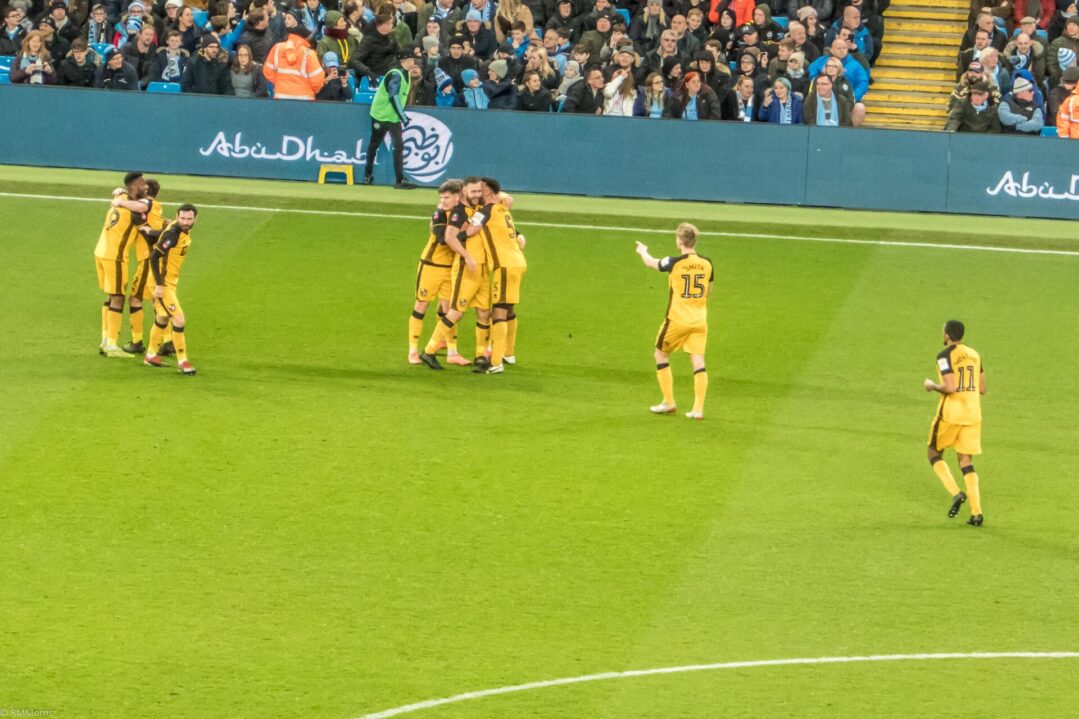 Manchester City v Port Vale FA Cup game, January 2020