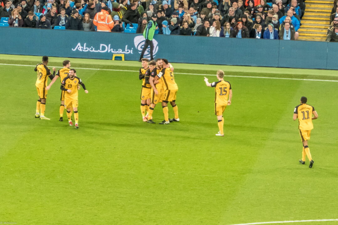 Manchester City v Port Vale FA Cup game, January 2020
