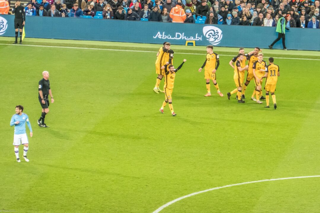 Manchester City v Port Vale FA Cup game, January 2020