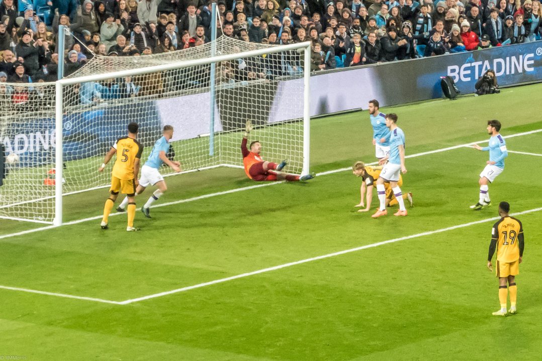 Manchester City v Port Vale FA Cup game, January 2020