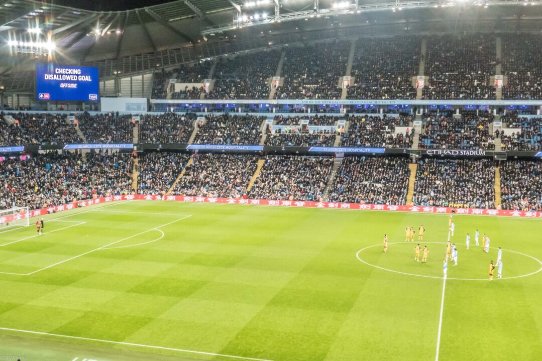 Manchester City v Port Vale FA Cup game, January 2020