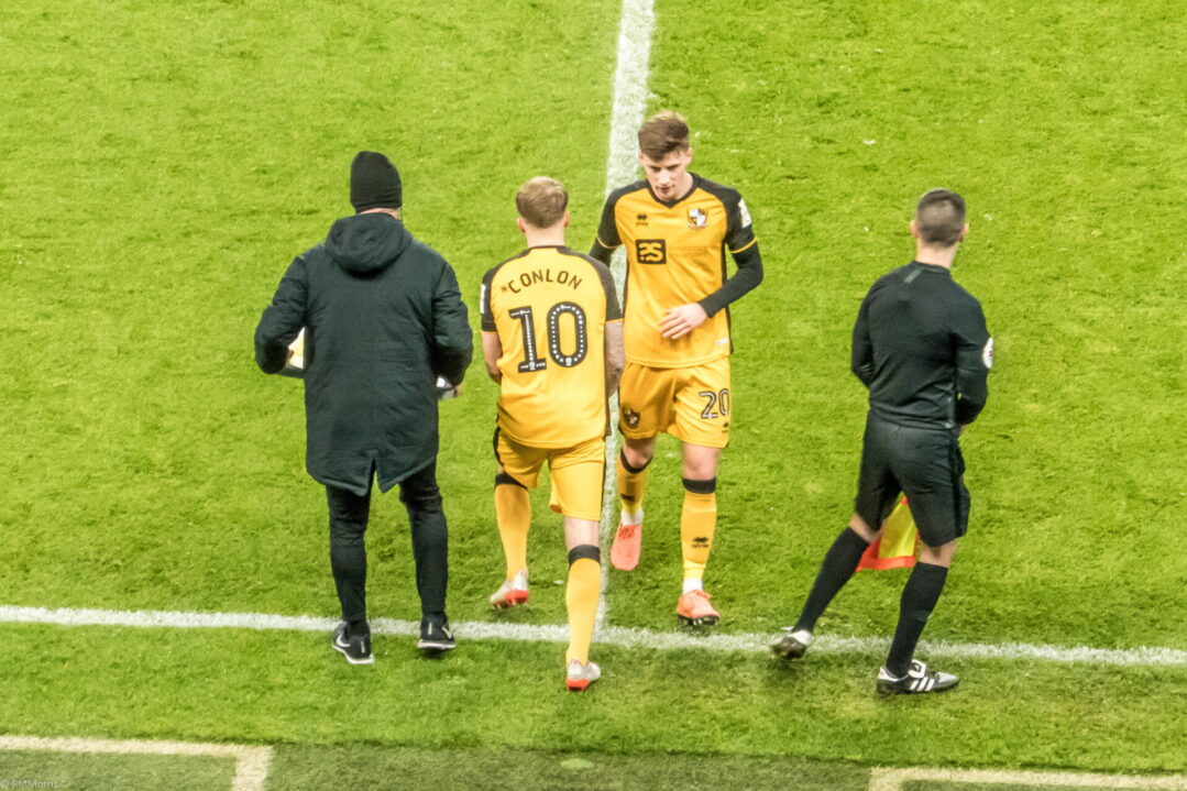 Manchester City v Port Vale FA Cup game, January 2020
