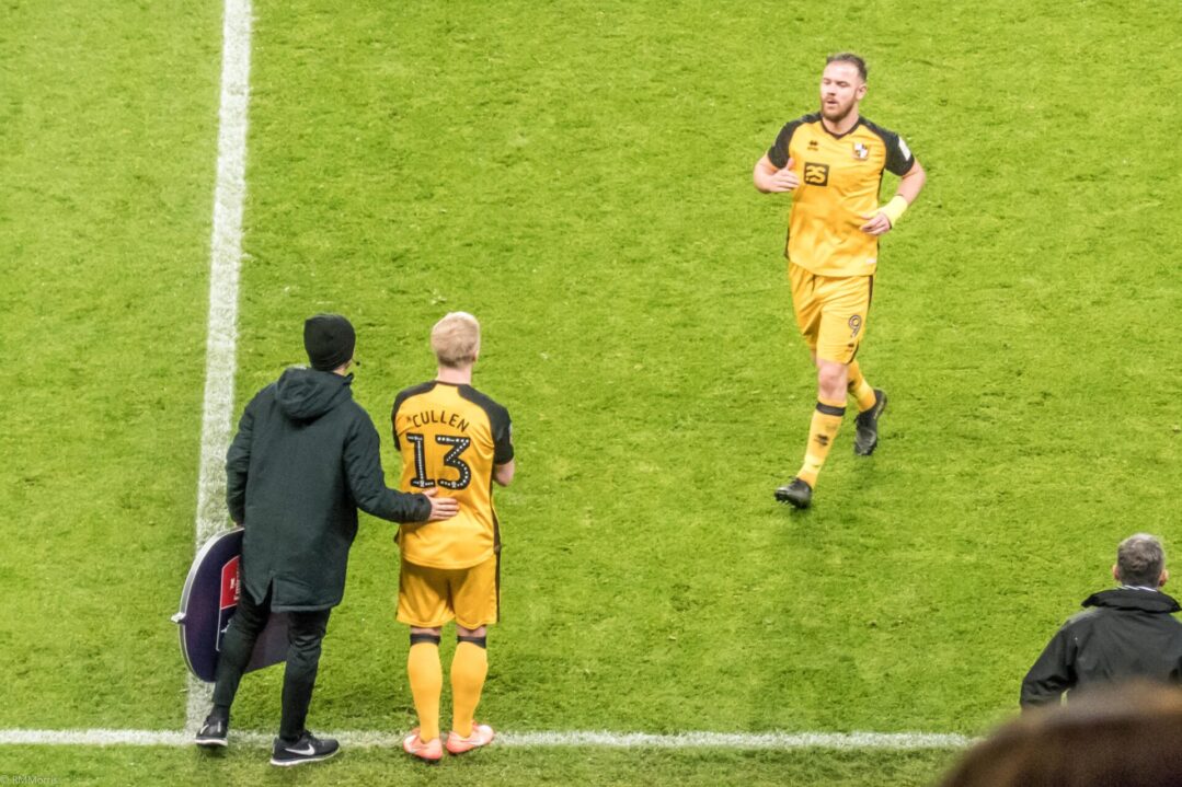 Manchester City v Port Vale FA Cup game, January 2020