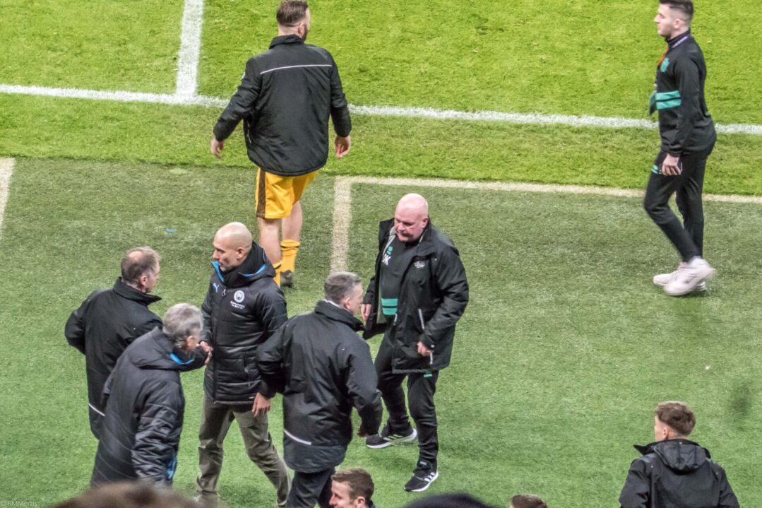 Manchester City v Port Vale FA Cup game, January 2020