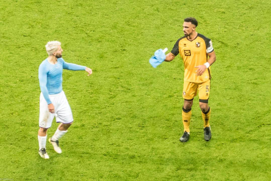 Manchester City v Port Vale FA Cup game, January 2020