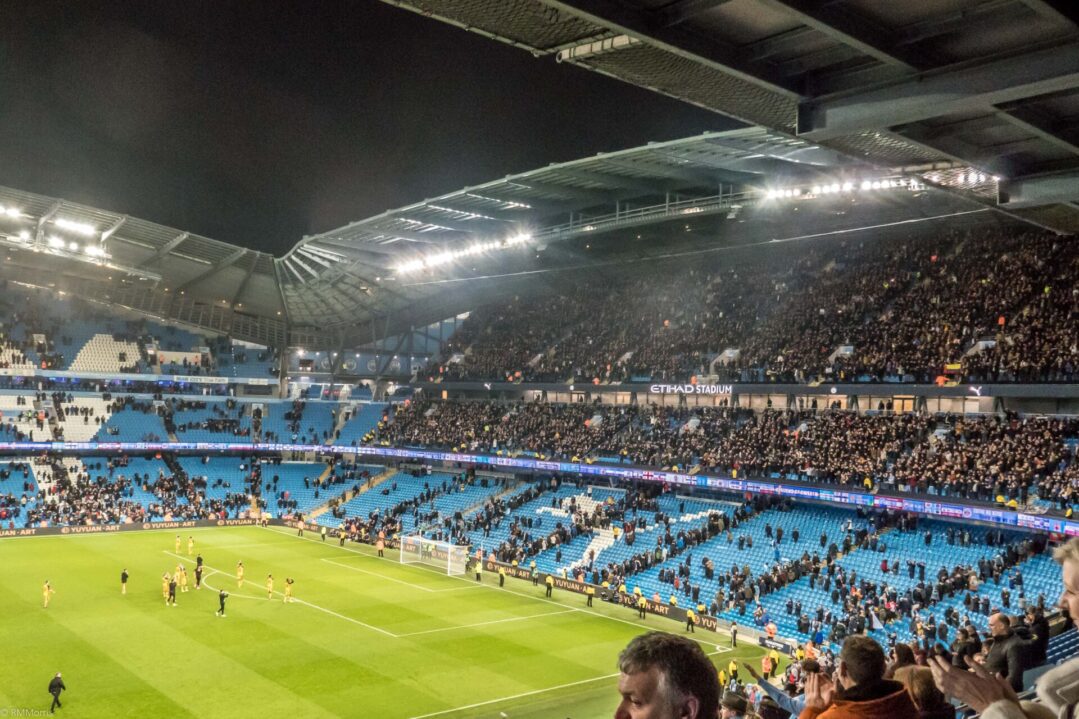 Manchester City v Port Vale FA Cup game, January 2020