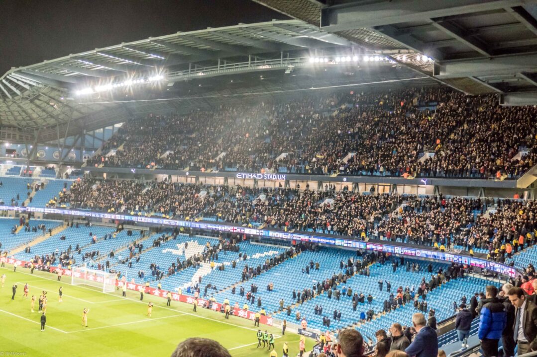 Manchester City v Port Vale FA Cup game, January 2020