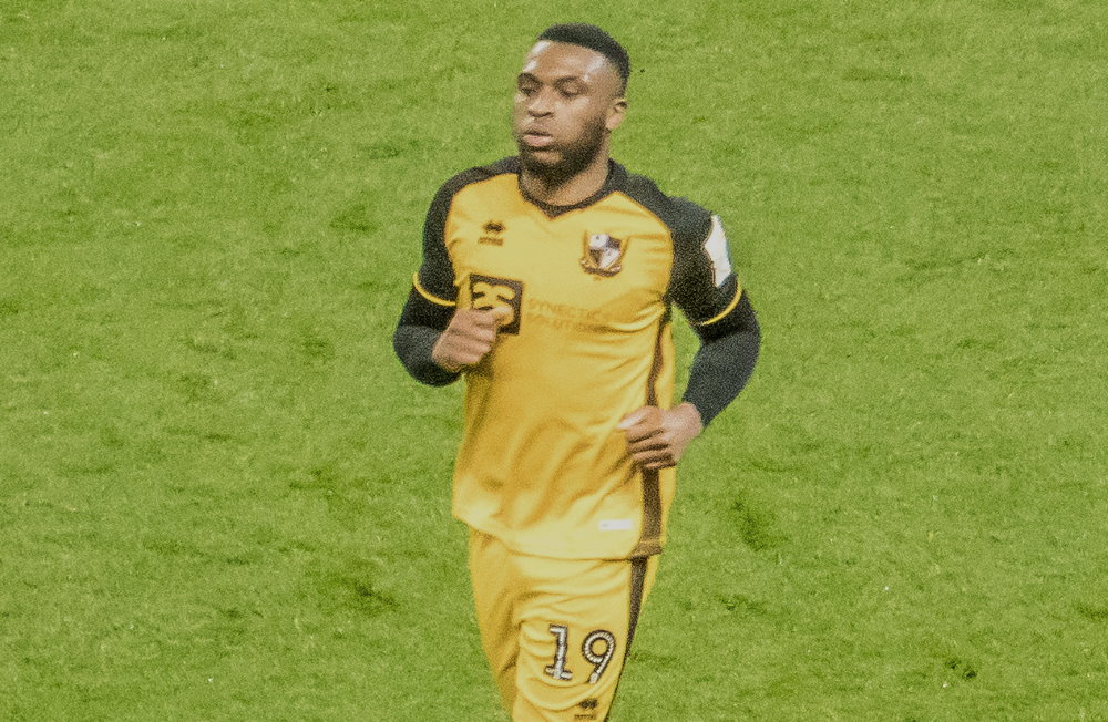 Port Vale midfielder David Amoo