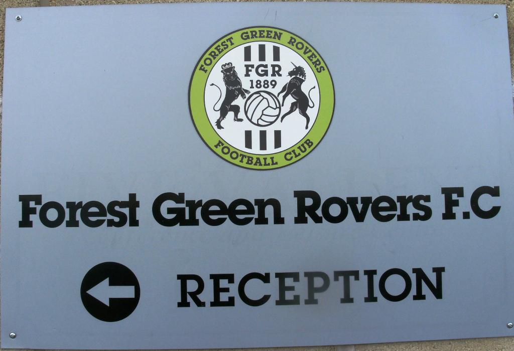 Forest Green Rovers sign