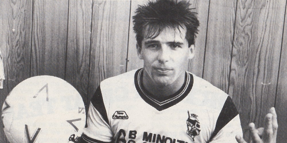 Photo Essay: Andy Jones celebrates scoring four times in a game