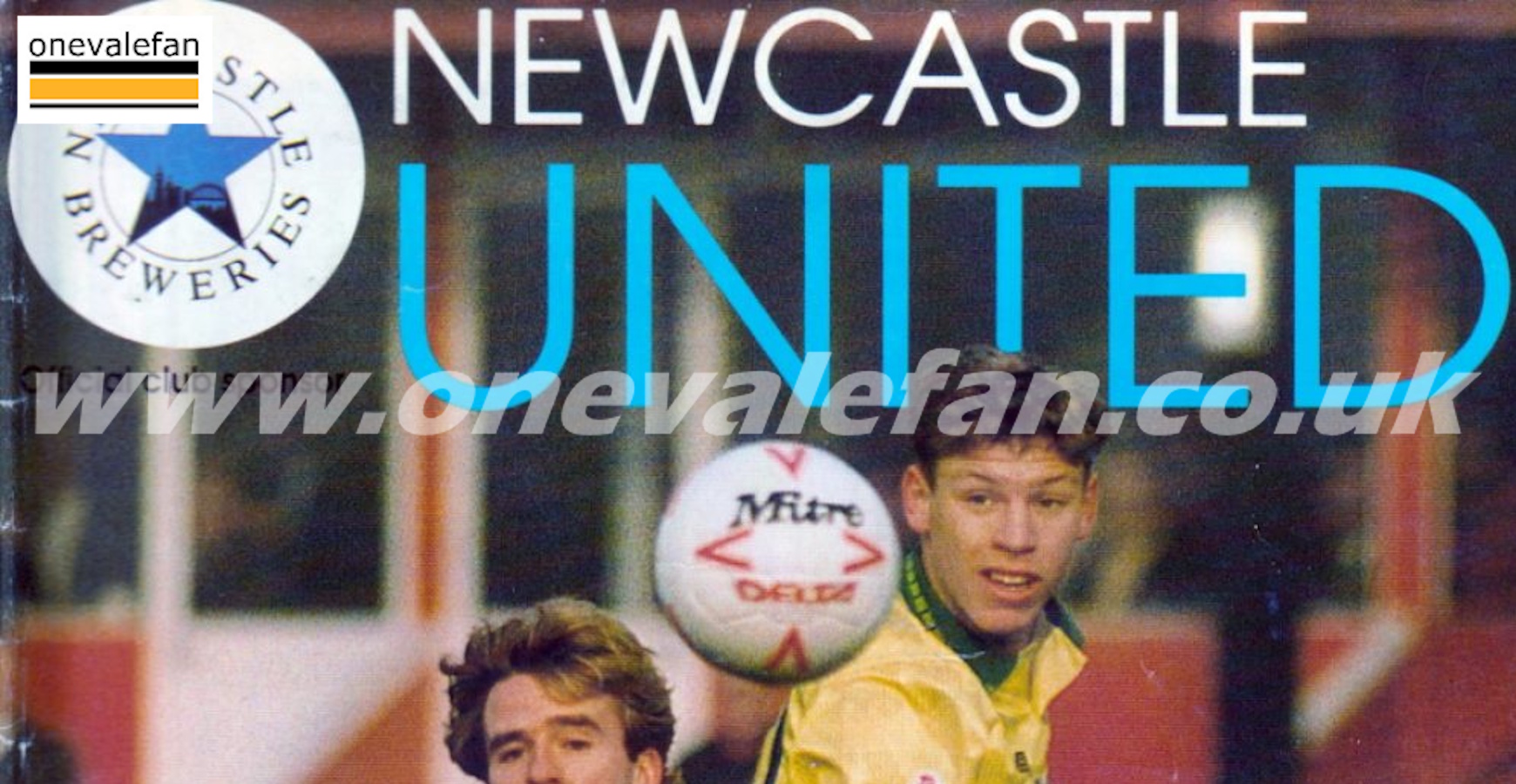 Vintage programme: read Newcastle United vs Port Vale from 1991