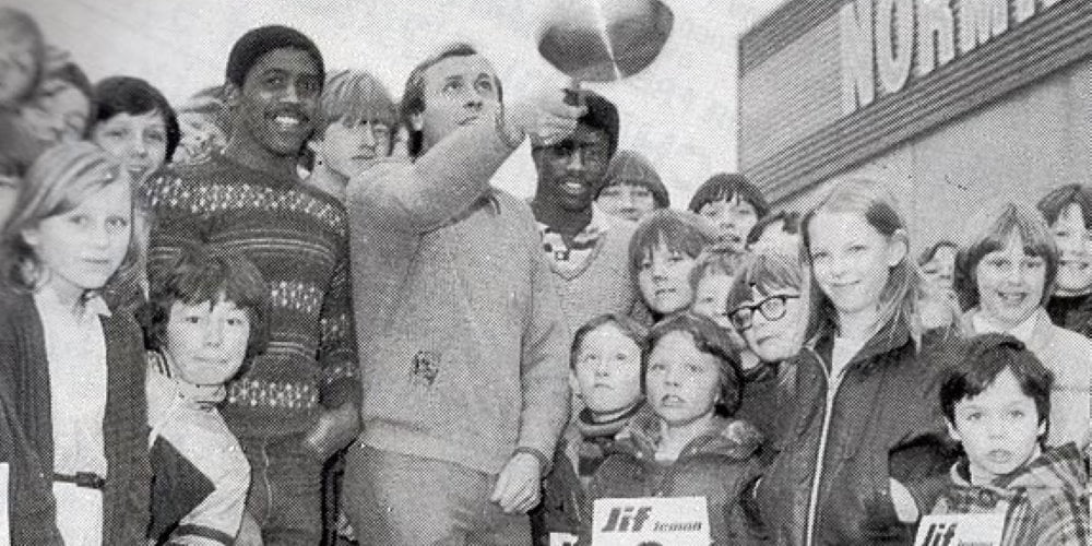 Photo Essay: Port Vale pancake tossing in the early 1980s