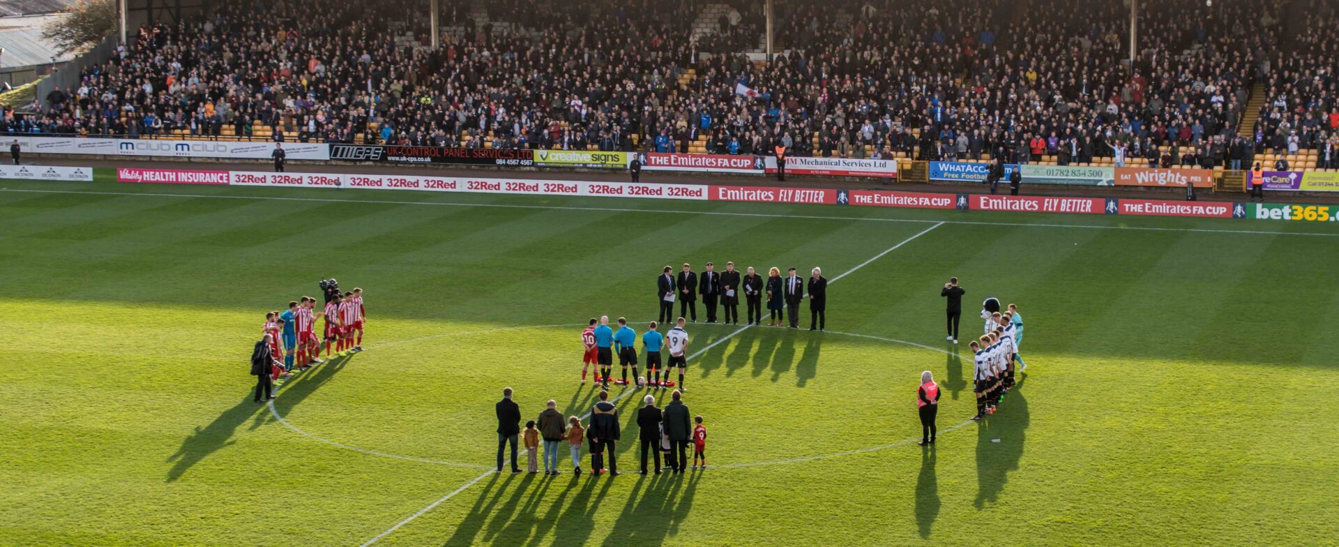 Photo Essay: Port Vale pay their respects in 2018…
