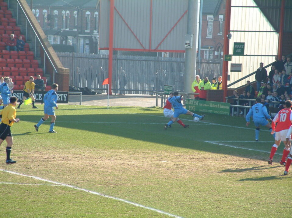 Crewe 1-1 Port Vale: Matt Carragher cuts out a cross