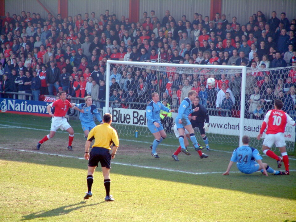 Crewe 1-1 Port Vale: Ian Brightwell heads clear