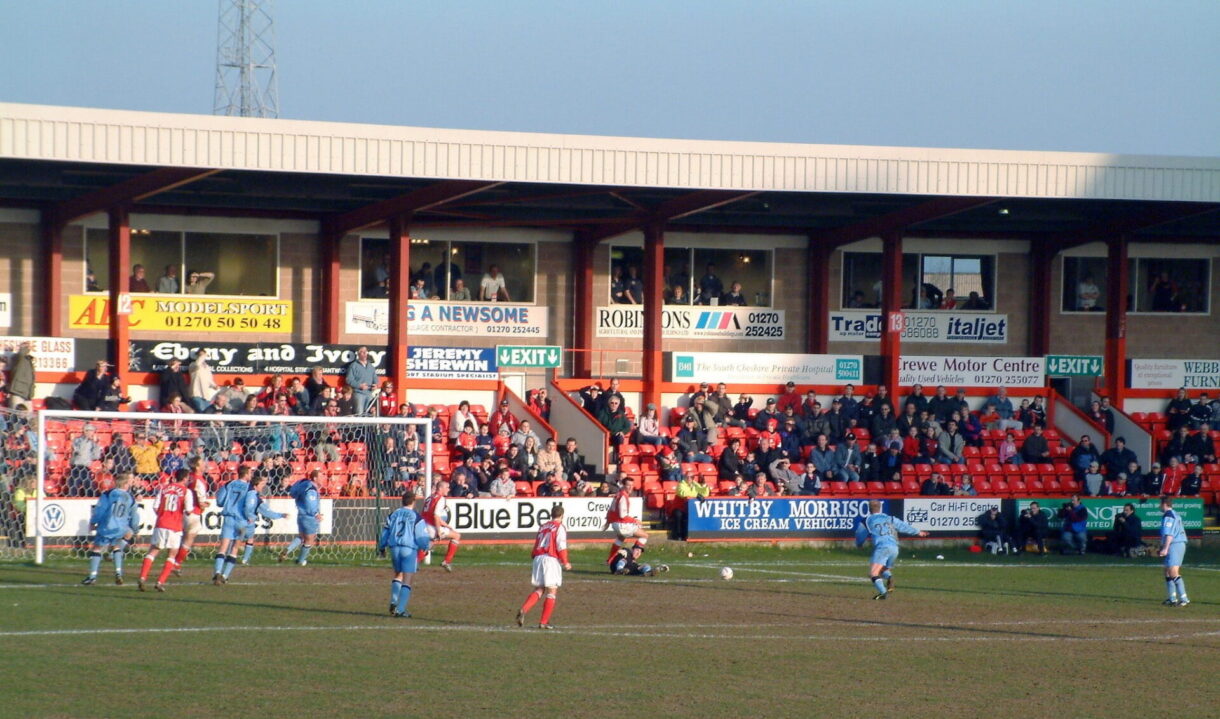 Crewe 1-1 Port Vale: the Valiants clear an attack