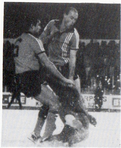 Port Vale loanee Steve Cammack in action against Preston North End