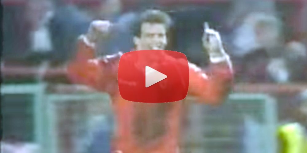 Andy Jones scores for Wales on his International debut