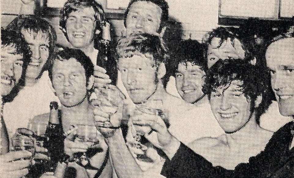 Photo Essay: Port Vale players celebrate promotion in 1970