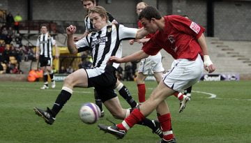 Midfielder David Howland