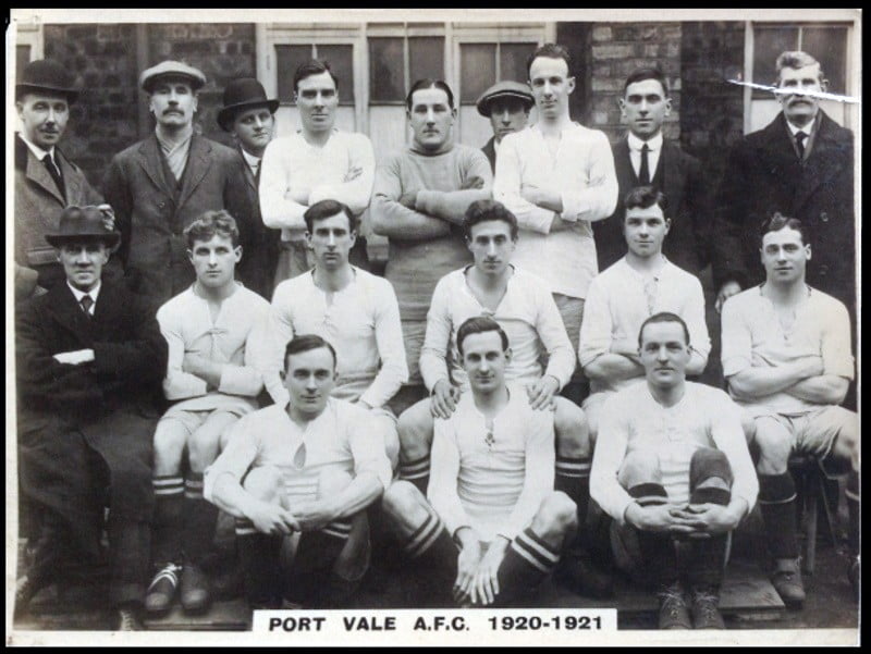 Port Vale 1920-21 team photo