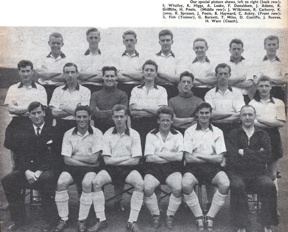 Port Vale 1957-58 team photo